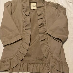 Fossil Ruffle Jacket